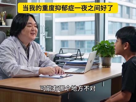 "当我的重度抑郁症在一夜之间突然好了"