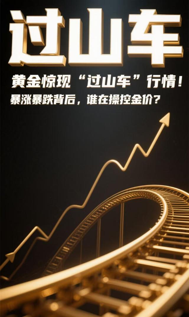 黄金惊现“过山车”行情！暴涨暴跌背后，谁在操控金价？