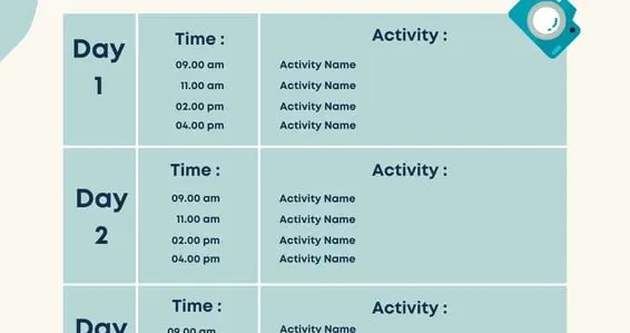 每日单词：itinerary