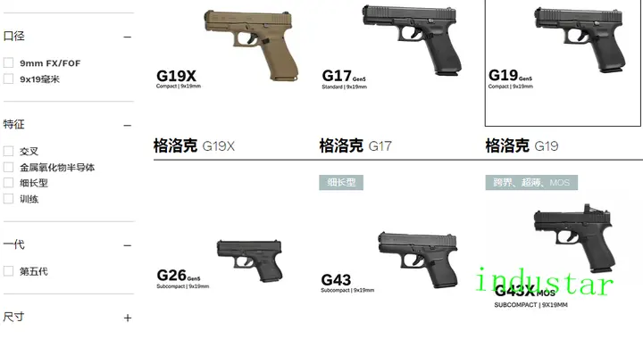 印度本土制造授权格洛克手枪