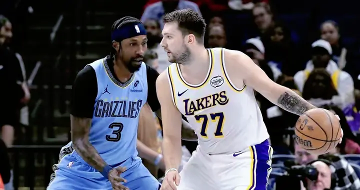 血洒赛场仍轰 44+12！东契奇复出率湖人逆转灰熊，莫兰特成背景板