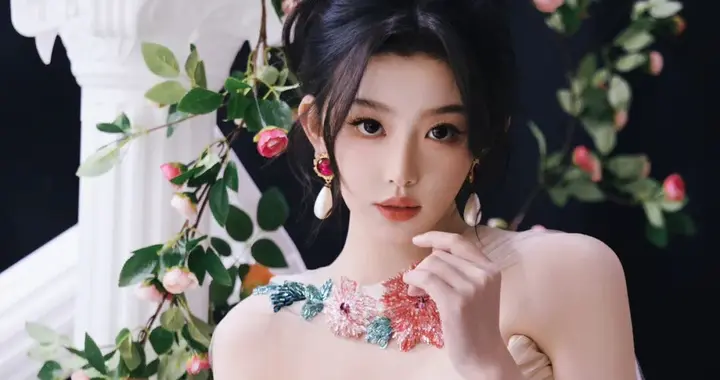 孔雪儿花仙子魅力美图