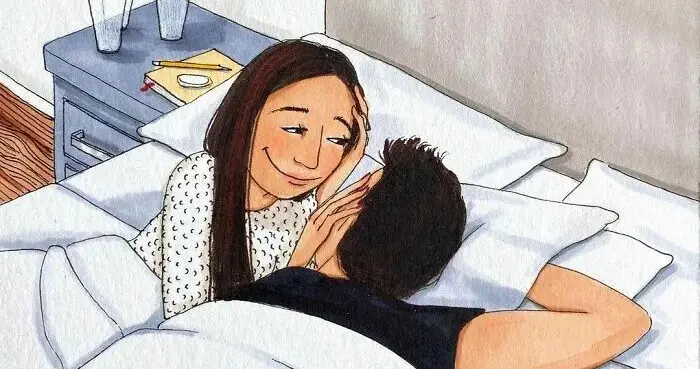 10 张插画，几乎画中了所有情侣最真实的日常