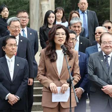 议史纪：郑丽文近日在中山陵的演讲稿，引起