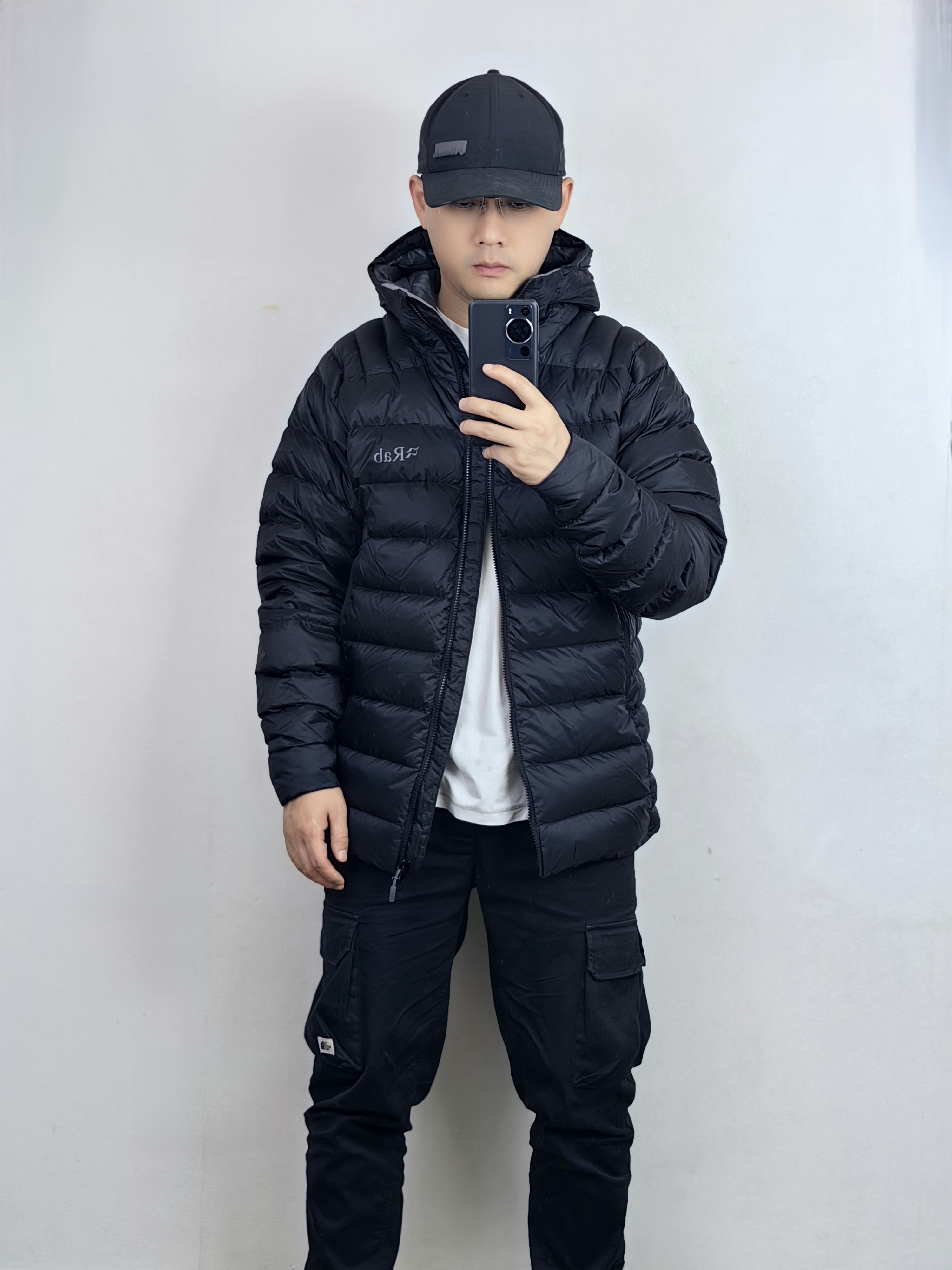 冬季户外保暖穿搭分享，rab羽绒服穿搭