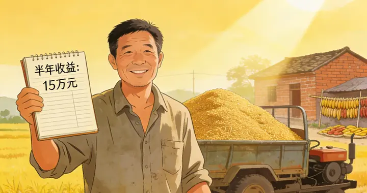 我辞职回老家种地，半年后竟赚了过去3年的钱