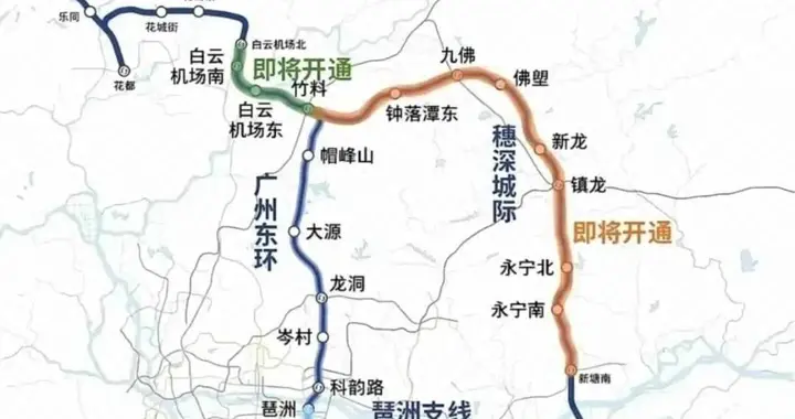 广州地铁接手城际，司机不够用，2026年才通新线