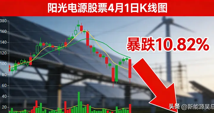 储能龙头暴雷！阳光电源暴跌10.82%，市值蒸发超300亿！