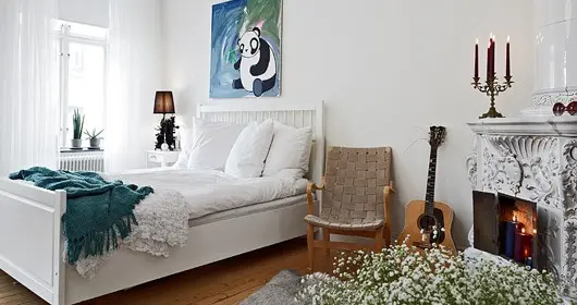 家中留空，福气不松：越干净，越有福。