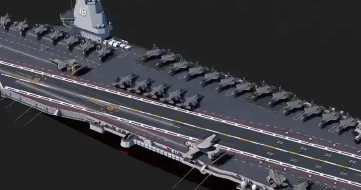 人民海军第四艘航母官宣，或一语双关:是河舰也是核舰