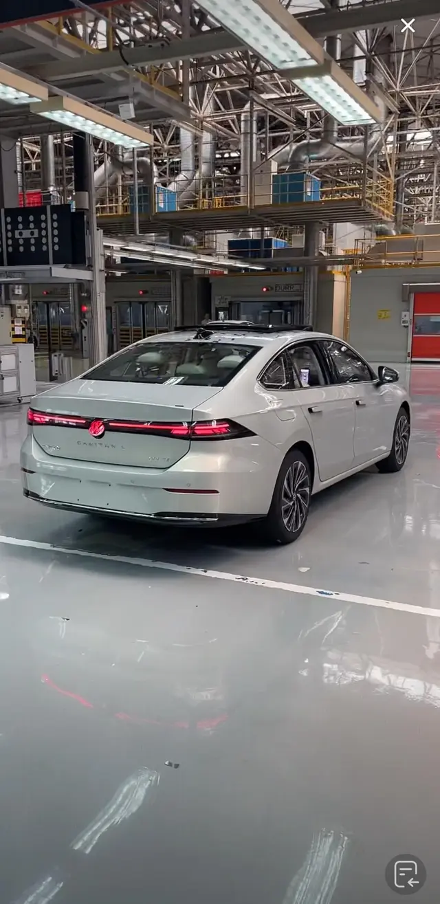 25年7月9日大众速腾430万辆车下线