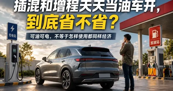 插混和增程天天当油车开，到底省不省？答案可能比想象更复杂
