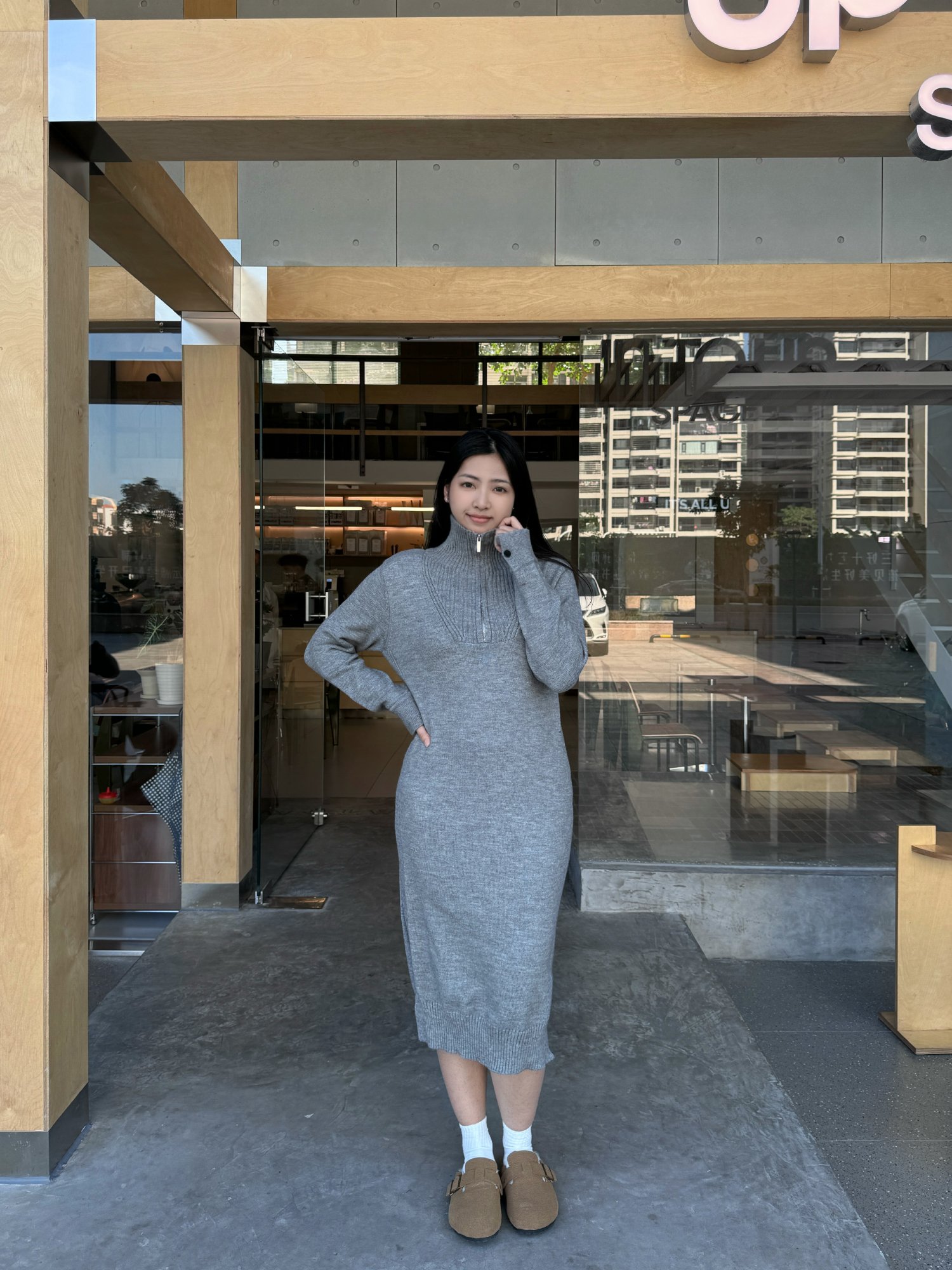 绝了这毛衣裙，每次穿都感叹我好会买的程度