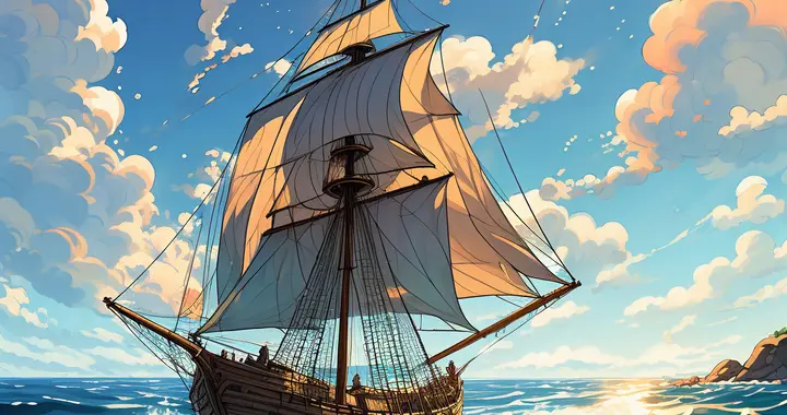 你以为帆船靠风一吹就走。错，古代造船师才是真正的海上程序员。