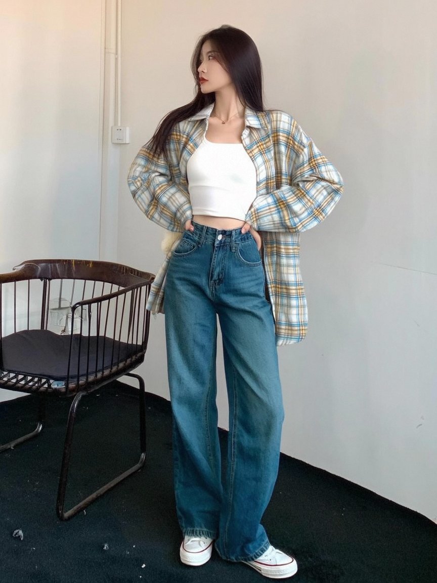 早春穿搭|韩系复古港味穿搭