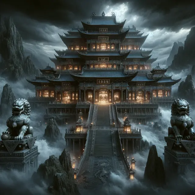 中国神话—地府篇—罗酆六天—明晨耐犯武城天宫
