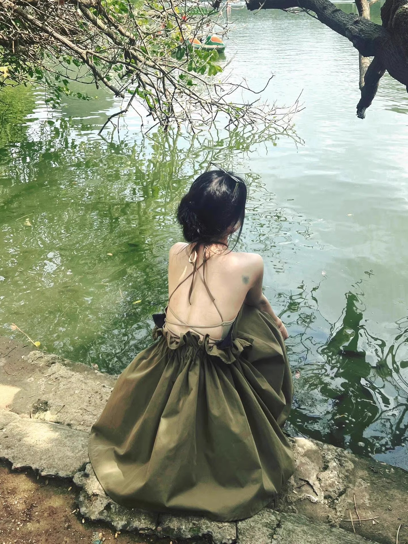 这一条裙子也是我一眼看到就心动的地步！