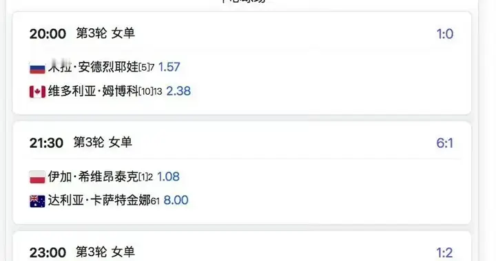 2-1、0-2！WTA多哈赛16强再出2席 郑钦文对阵亚洲一姐 赛程出炉