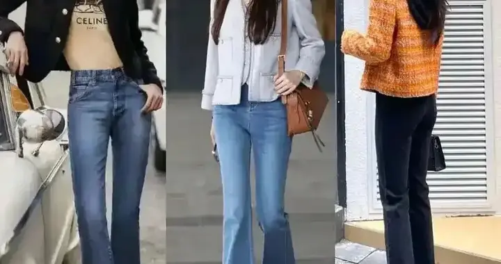 女生“小香风+牛仔裤”简约高级，得体大方利落有型