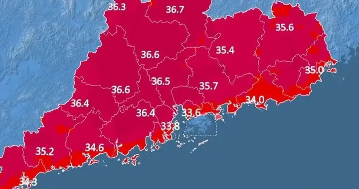 广东晴热持续至月底！国庆冷空气登场，降温+雷雨双双上线
