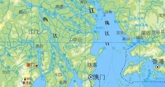 英国为何选择珠江口东岸，而没有考虑西岸？