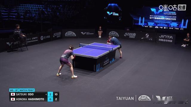 孤独星球：大藤沙月3-0桥本：打削球手教