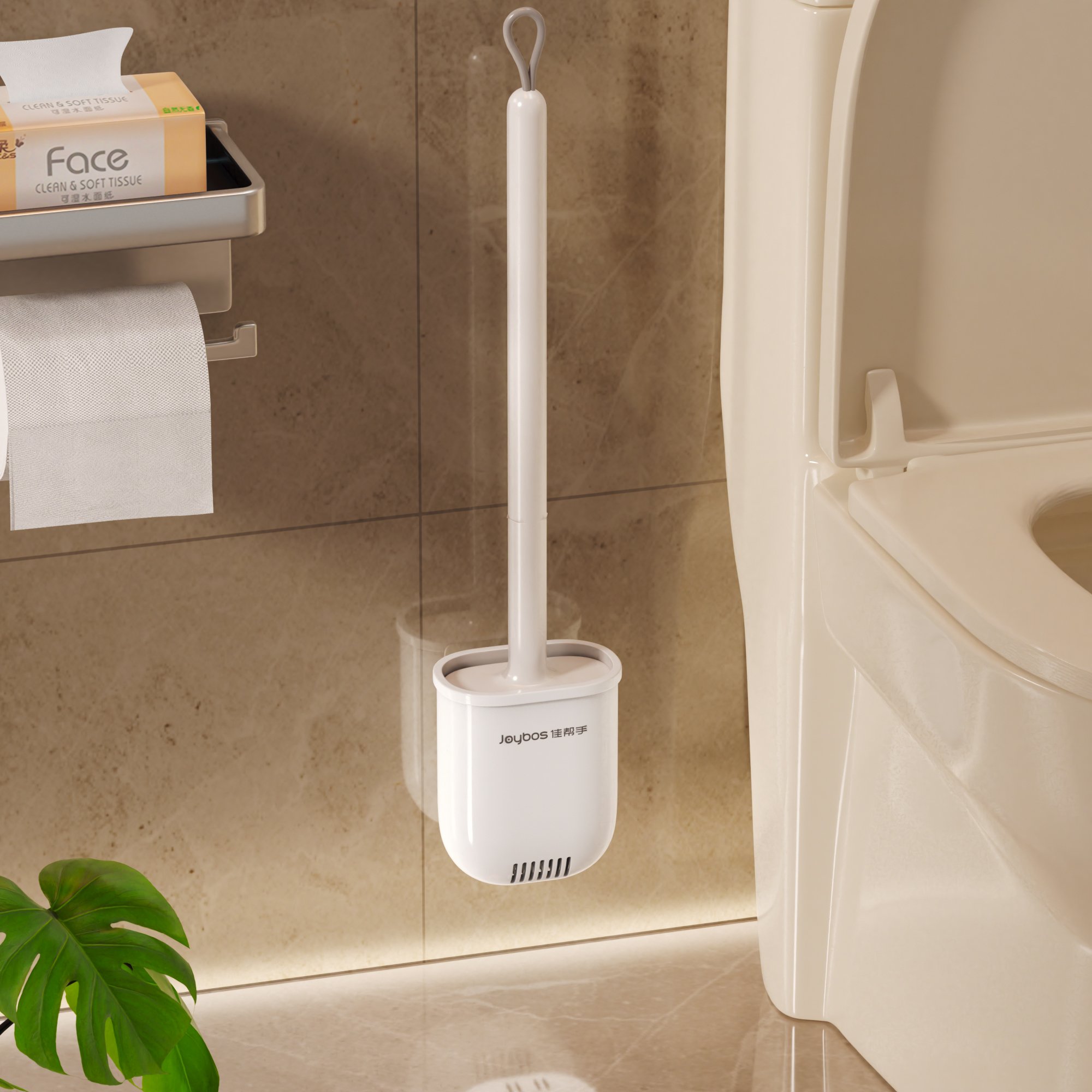 低价好物壁挂硅胶沥水马桶刷多款式可选择