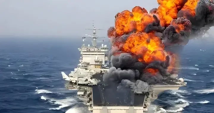 美军瞒不住了！炸航母基地，炸11亿美元雷达，几十万吨燃油被点燃