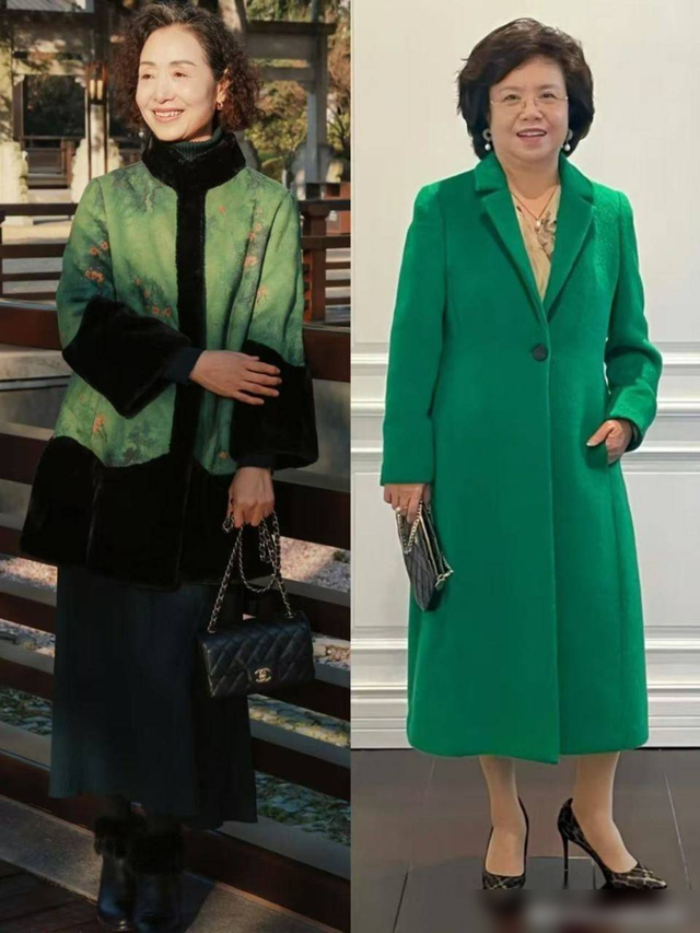 等你到了五六十岁，春天尽量别穿黑色、灰色，换成这些减龄衬肤白