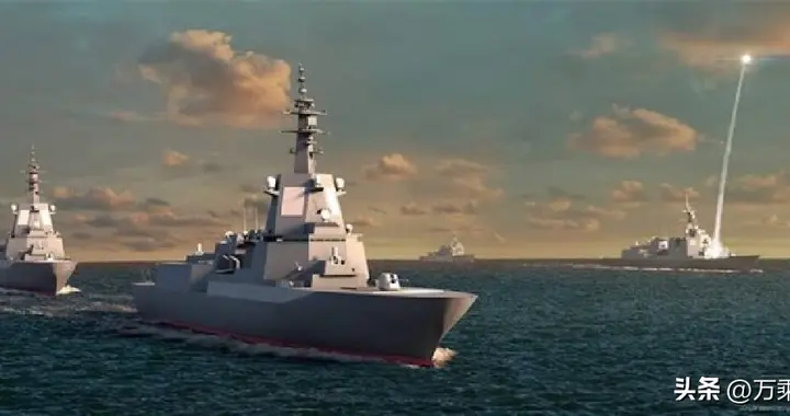 2艘顶中国8艘055型驱逐舰，日本正在建造2万吨“哥斯拉”驱逐舰