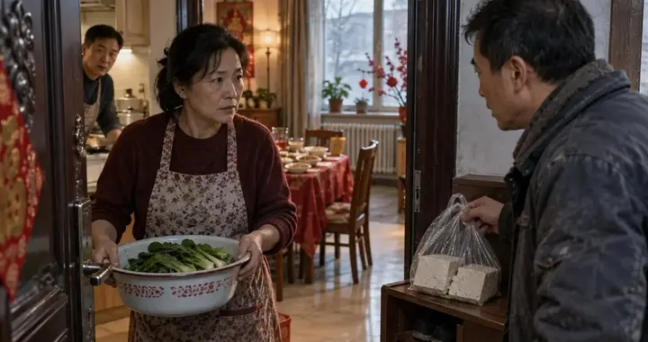 去年堂弟提着两块豆腐来我家借钱，今年过年回老家，堂弟又登门了