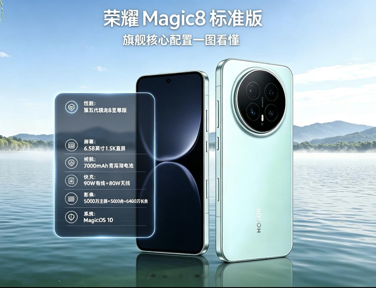 荣耀Magic8跌破4K！等等党又赢了[灵光一闪] 16+512G干到...