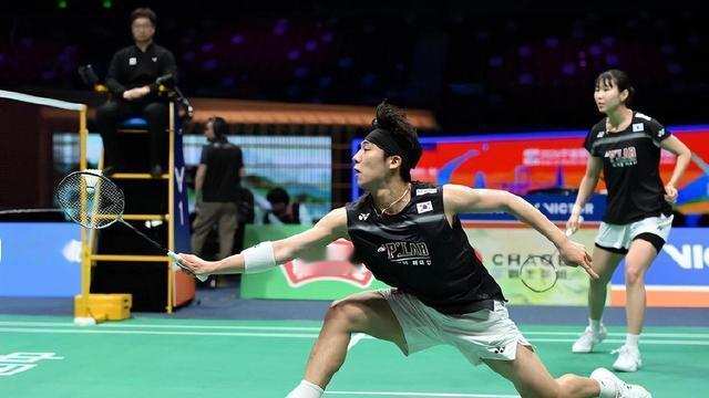 用户kl天边的云：韩国混双黑马金在贤/张