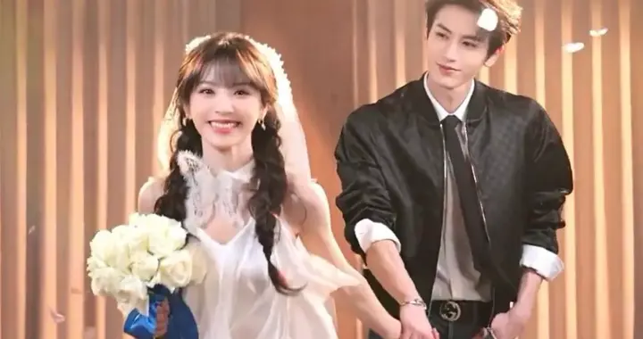 张凌赫田曦薇头纱转场，共赴“通天路婚礼”