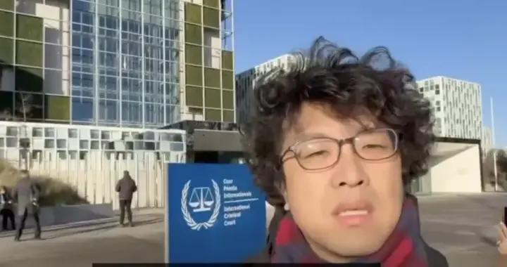 挑衅！沈伯洋现身“国际法庭”门口，赖清德下命令，解禁福岛食品