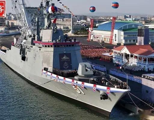 千“舰”海军——朝鲜首艘宙斯盾驱逐舰下水，进步神速的先军之作