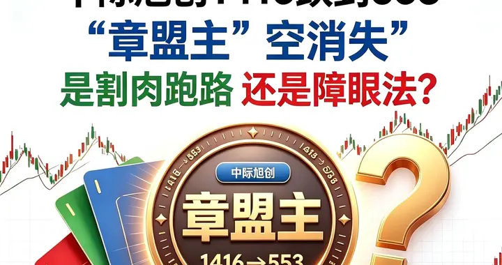 中际旭创1416跌到553 章建平“凭空消失” 是割肉跑路还是障眼法？