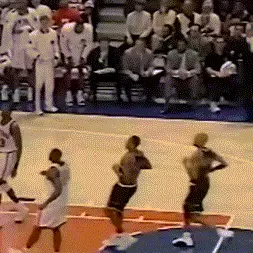 A只关于篮球：乔丹用Inout过尤因这动