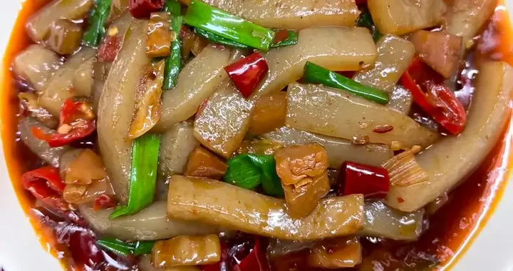 酸辣魔芋酸辣开胃的家常菜做法简单口感Q弹爽滑特别适合下饭