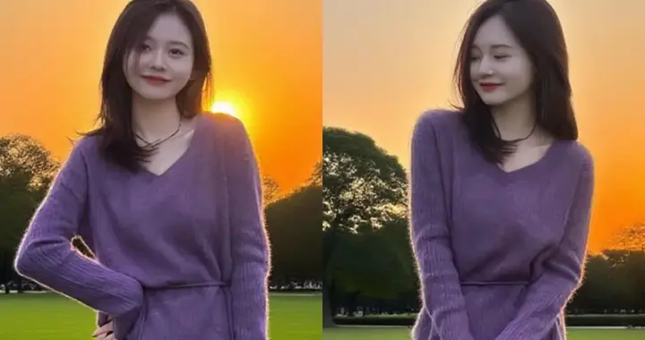 “紫色”衣服真的很高级！春天这么搭配时髦显气质，绝了！