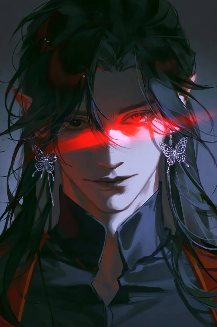 一面明媚三郎，一面绝境鬼王🩸 天官赐福丨花城🖤