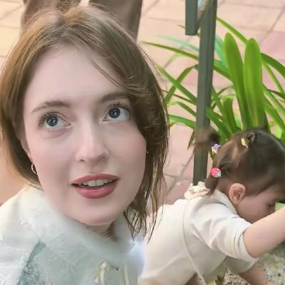 落叶有情：男子晒出了自己娶的俄罗斯美女