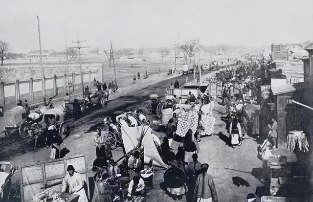 清末北京的街道