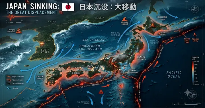 这场日本大地震藏了15年惊天秘密：整个国家都悄悄移动竟无人察觉