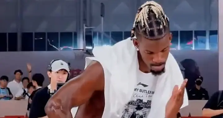 NBA最硬那个男人巴特勒中国行来了