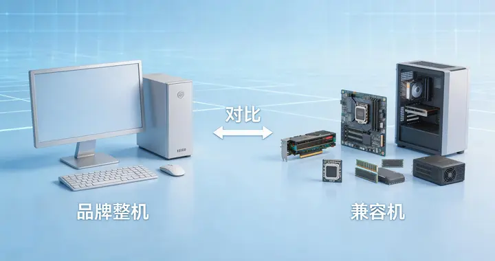 同配置差价上千！品牌机、兼容机，那个是智商税？看完终于懂了!