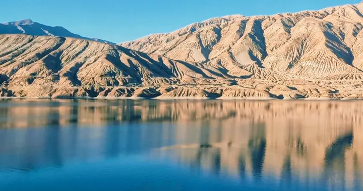 【南疆26】班迪尔蓝湖。昆仑山脉腹地的梦幻仙境