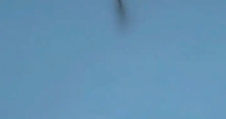 西安上空惊现神秘黑影，盘旋一小时凭空消失！