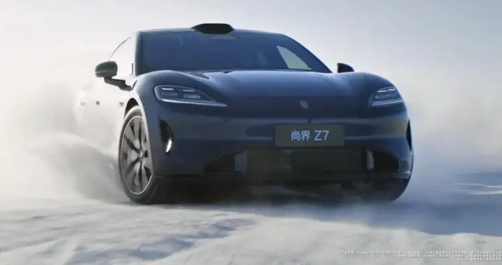 尚界Z7无伪实车图曝光，全系搭载华为途灵平台