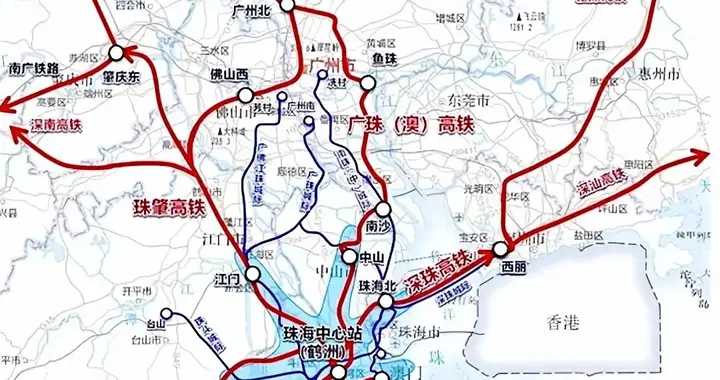 梁体顺利合龙！珠肇高铁再迎关键节点，看懂大湾区西岸憋曲！